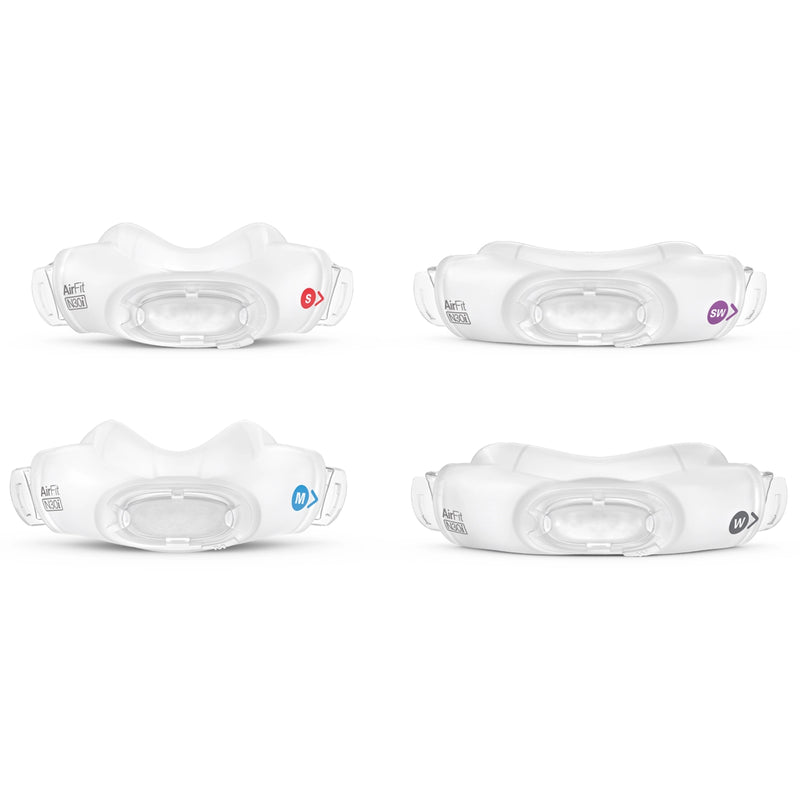 AirFit N30i Cushions All Size Front View