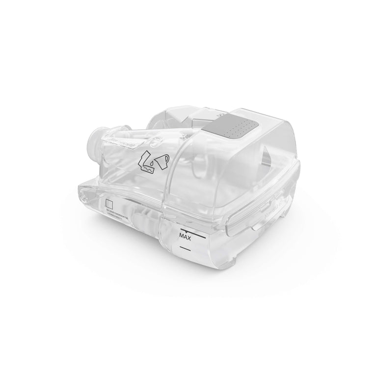 humidifier multipatient tub with a grey tab