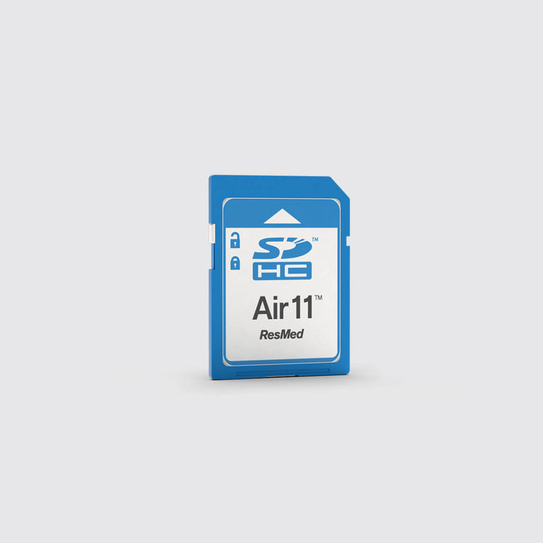 AirSense 11 SD Card in the Micro to SD converter