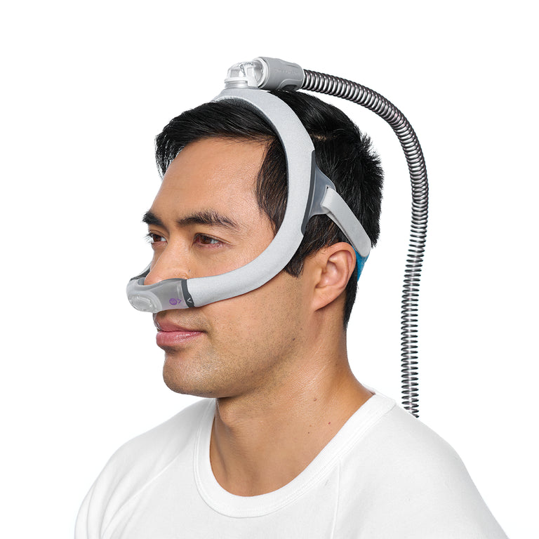 Man wearing AirTouch N30i CPAP Nasal Mask
