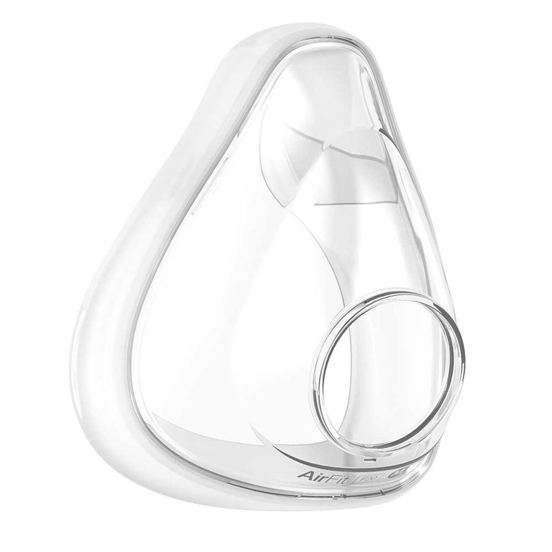 A transparent mas cushion for the AirFit F20 Mask