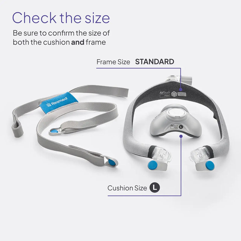 Resmed AirTouch™ F30i Comfort Frame & Elbow