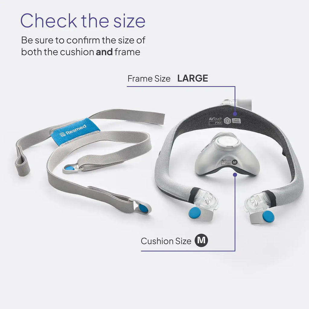 Resmed AirTouch™ F30i Comfort Frame & Elbow