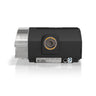 ResMed AirSense 10 Autoset Auto Machine from the back with a CPAP tubing insert
