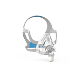 Non-magnetic full face mask designed for comfort and fit, accommodating all facial shapes and sizes.