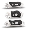 Airtouch cushions facing inward where the nose will sit