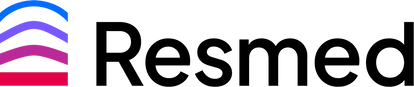 ResMed logo.