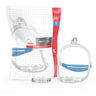 AirFit P30i mask next to its packaging and cushion in front