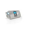 ResMed AirCurve 10 CS PaceWave Bi-level Machine tilted to the right, a memory card is inserted on the side