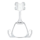 A transparent replacement frame for a CPAP mask