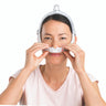 Woman Wearing the ResMed AirFit P30i