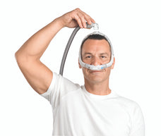 Man Wearing the ResMed AirFit P30i