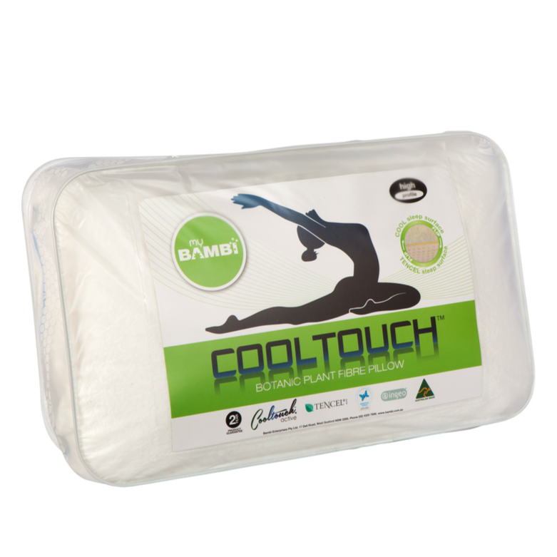 Bambi Cooltouch Flip Ingeo Pillow packaging