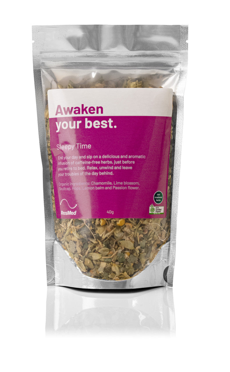 ResMed Sleepy Time Tea Packaging