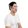 man wearing ResMed AirFit N30 Nasal Cradle Mask